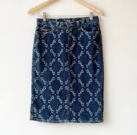 Vintage Dolce & Gabanna Skirt (Sz 29)