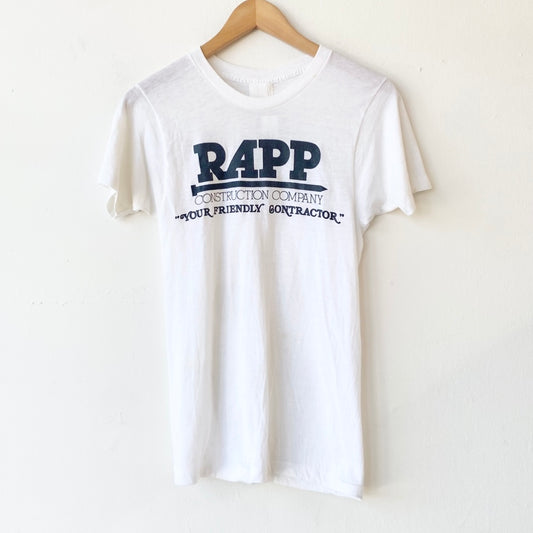 Vintage Rapp Construction Tee (S)