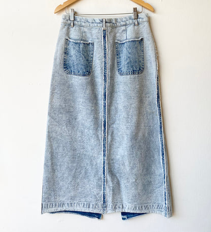 Sea New York Denim Skirt (Sz 8)