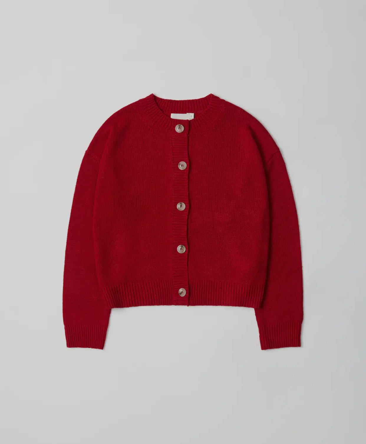 All Row The Lucy Cardigan in Red