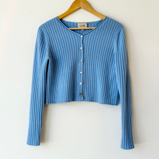 Gobi 100% Cashmere Lightweight Cardigan (M)