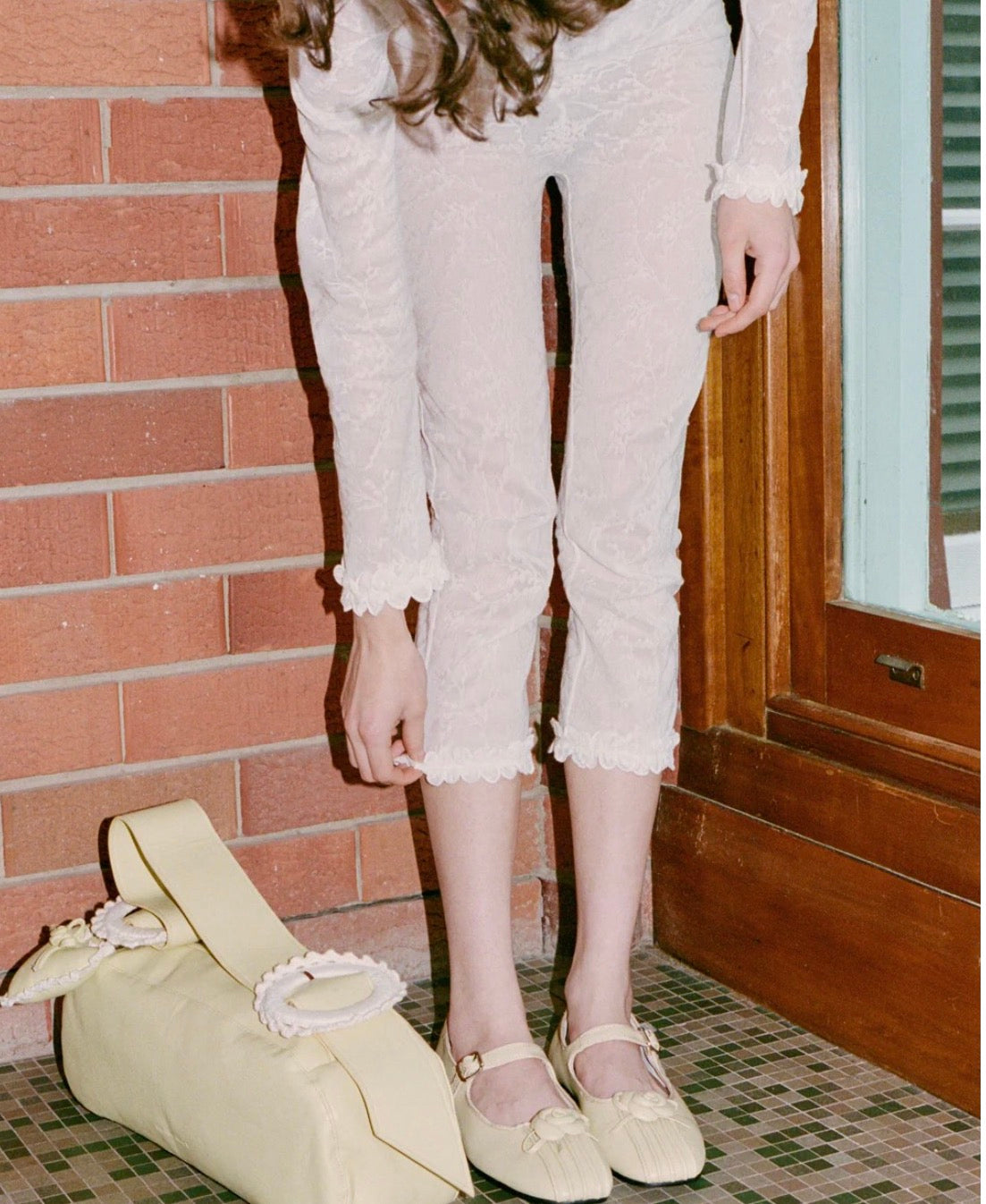 My Mum Made It lace Poem Capri (XS)
