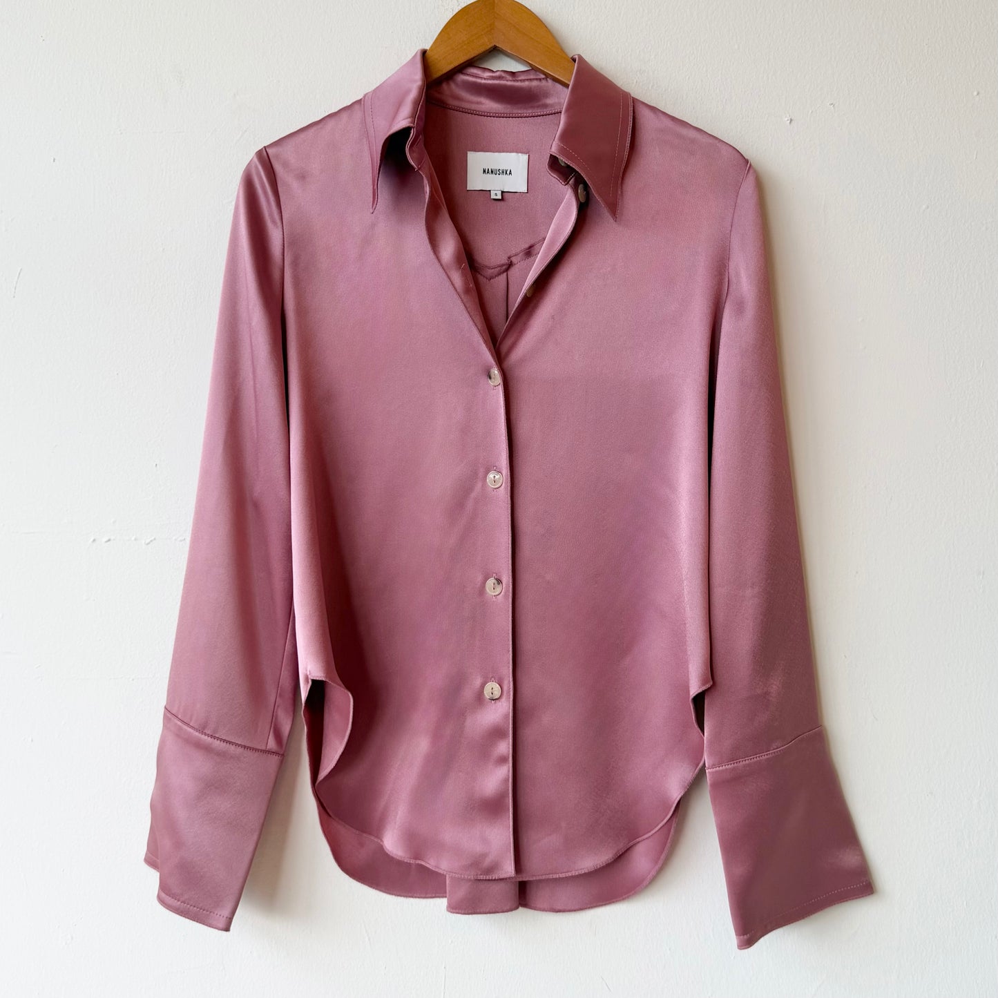 Nanushka Mandine shirt (S)