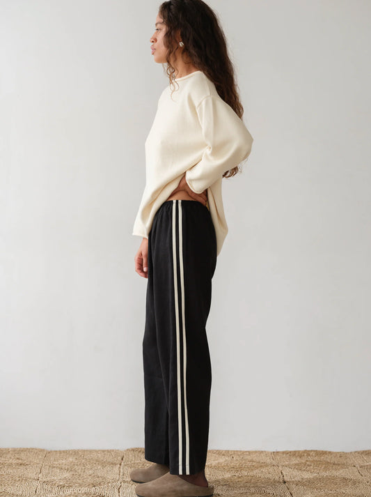 Donni Striped Linen Pant (L)