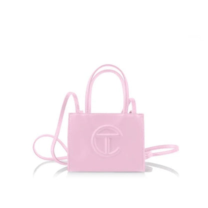 Telfar Small Shopper Bag in Bubblegum