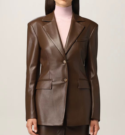 Nanushka Vegan Leather Blazer (S)