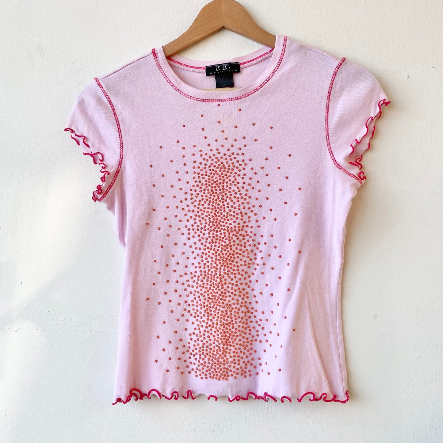 Vintage BCBG Beaded tee (S/M)