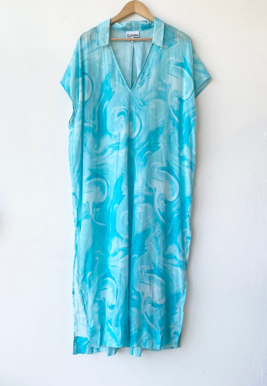 Ganni Organic Cotton Kaftan Dress(L/XL)