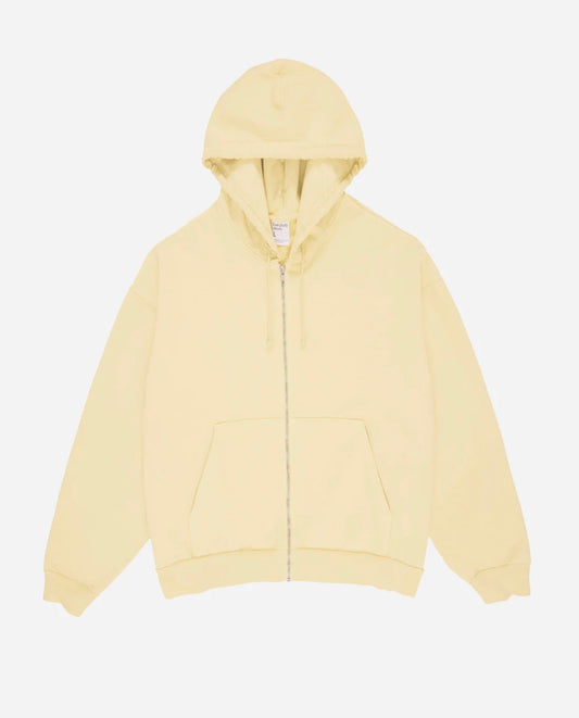 Everybody.World Trash Zip Up Hoodie in Butter