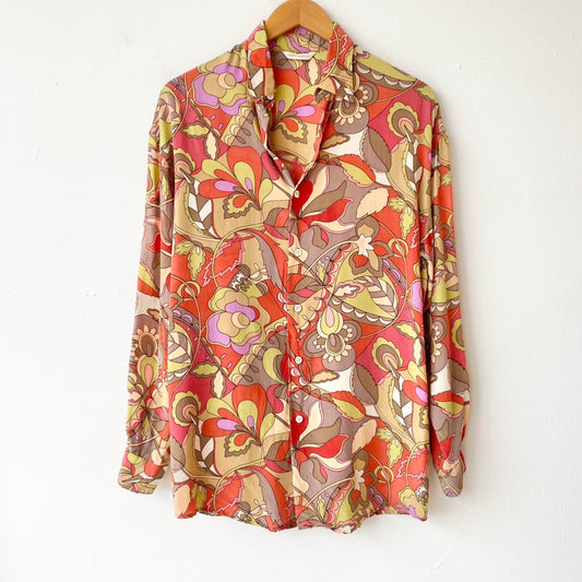 Vintage Silk Marciano Blouse (M)