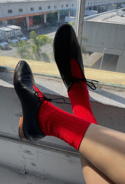 Le Bon Shoppe Her Socks in Red