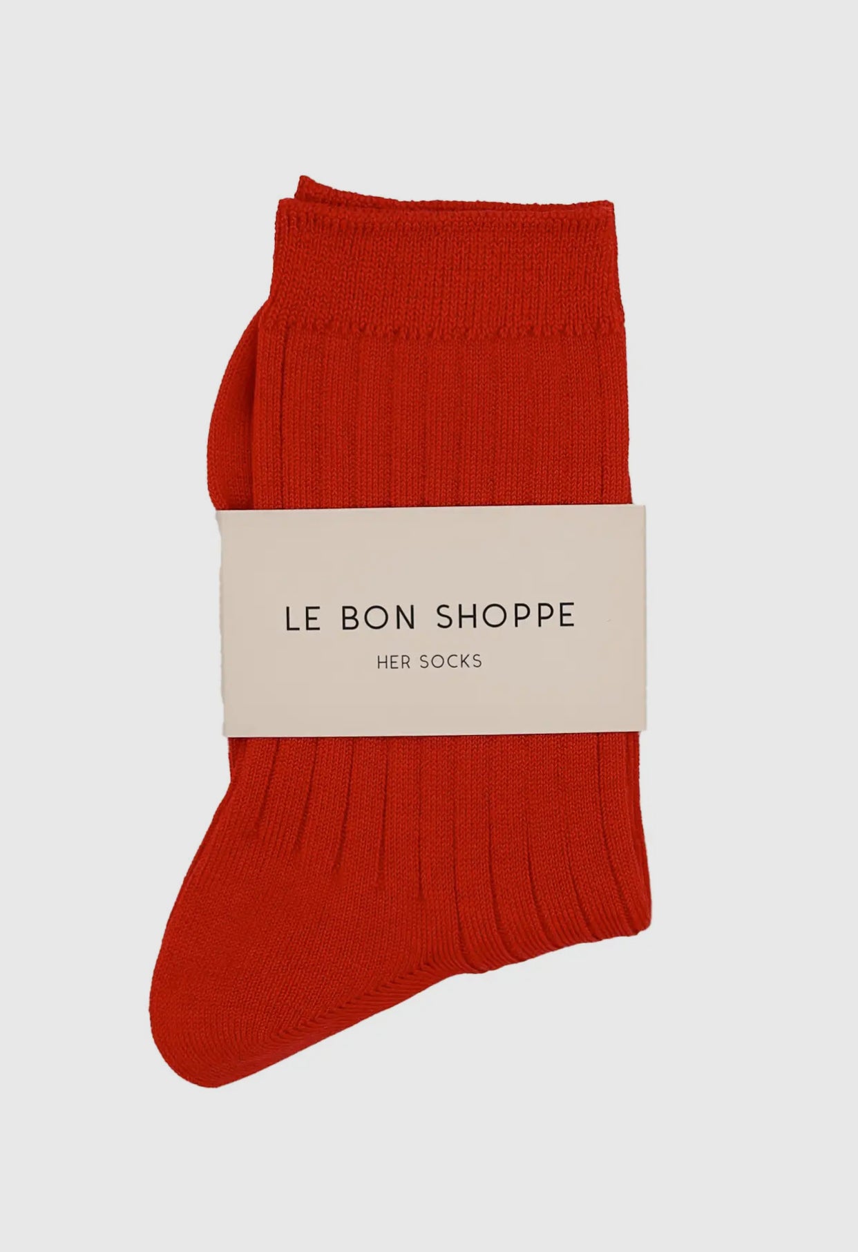 Le Bon Shoppe Her Socks in Red