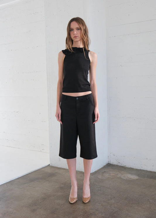 Geel Andy Shorts in Black