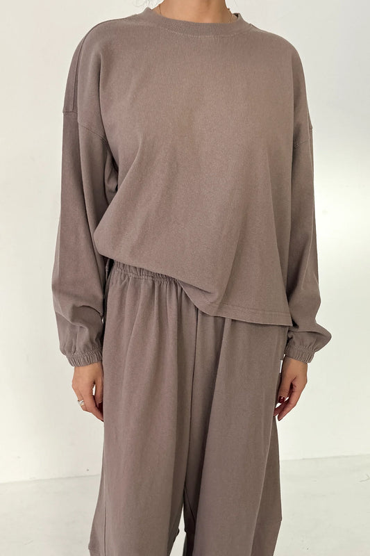 Le Bon Shoppe Naturelle Tee in Mushroom