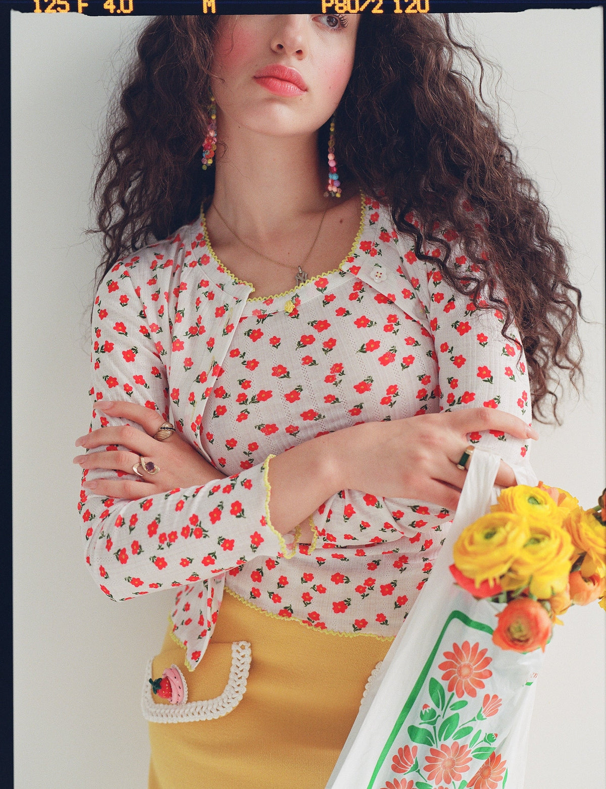 Rosette NYC Poppy Cardi and Cami Set (XS/S)