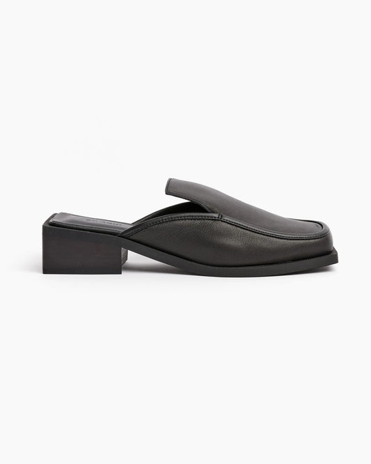 St. Agni Square Toe Mule (Sz 38)