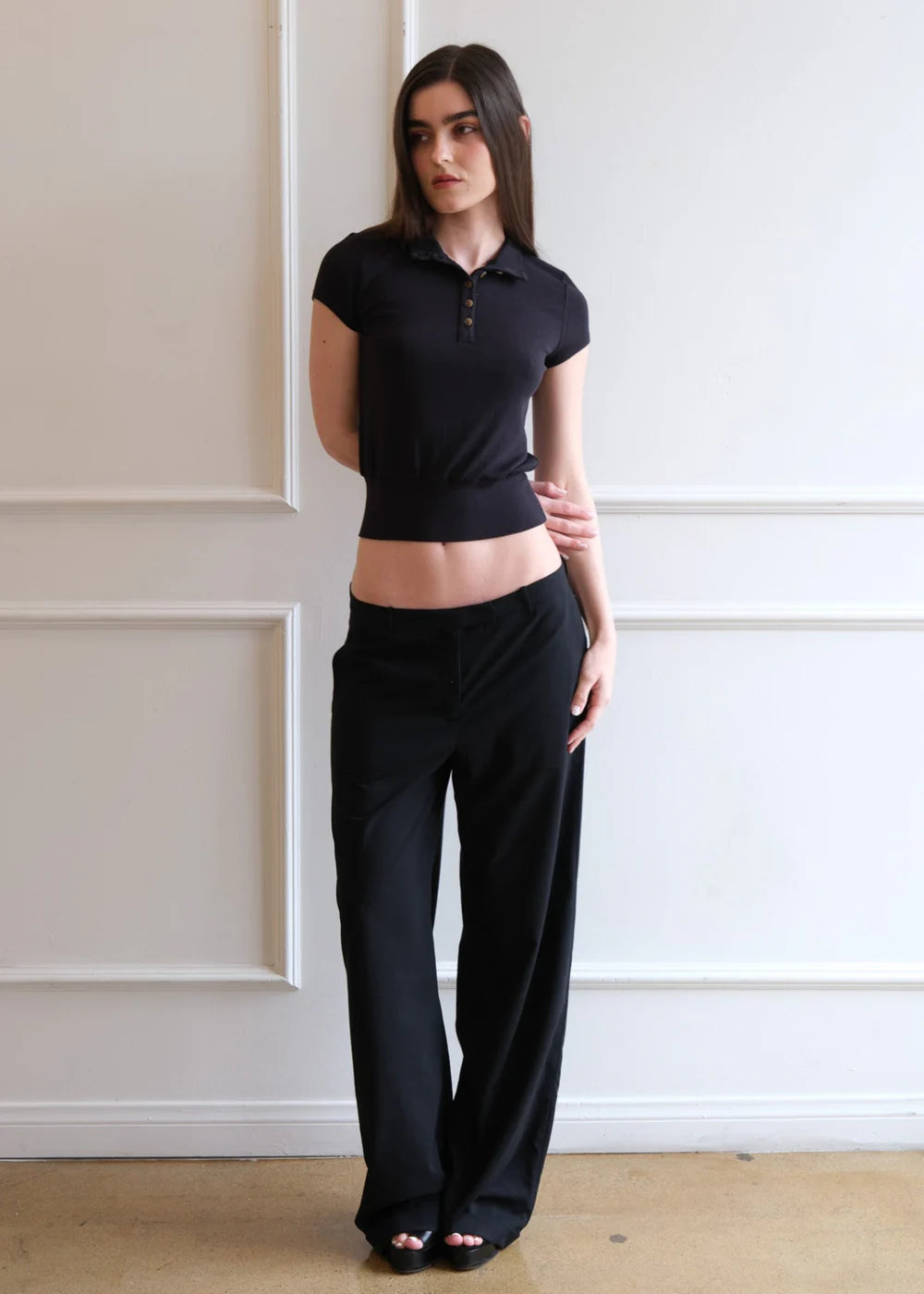 Geel Jasper Tee in Onyx