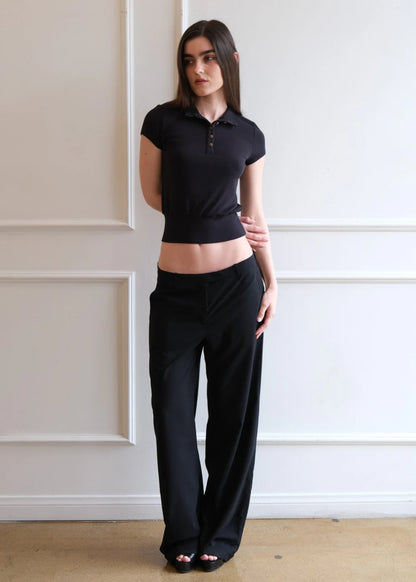 Geel Jasper Tee in Onyx