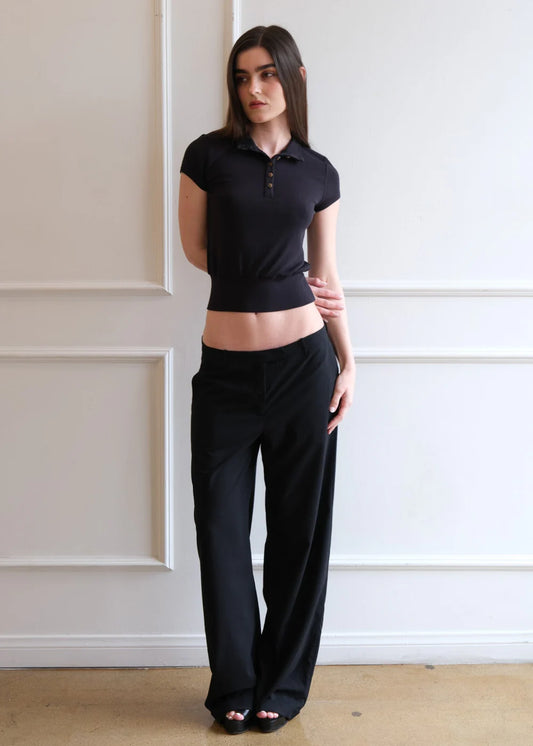 Geel Jasper Tee in Onyx