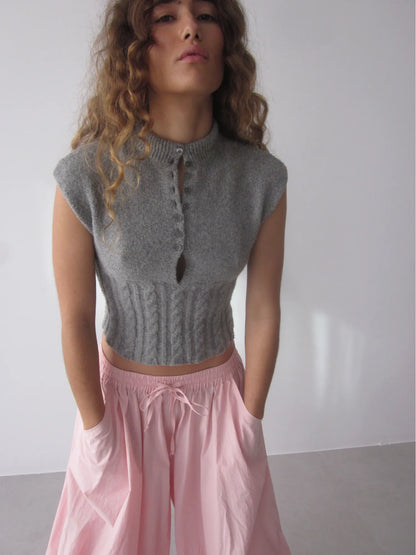 Susmie’s Orchid Grey Top