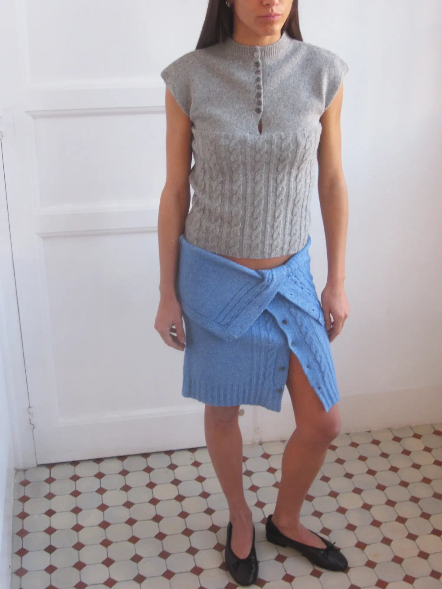 Susmie’s Orchid Grey Top