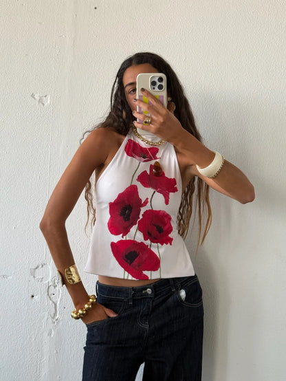 Susmie’s Poppy Reversible Top