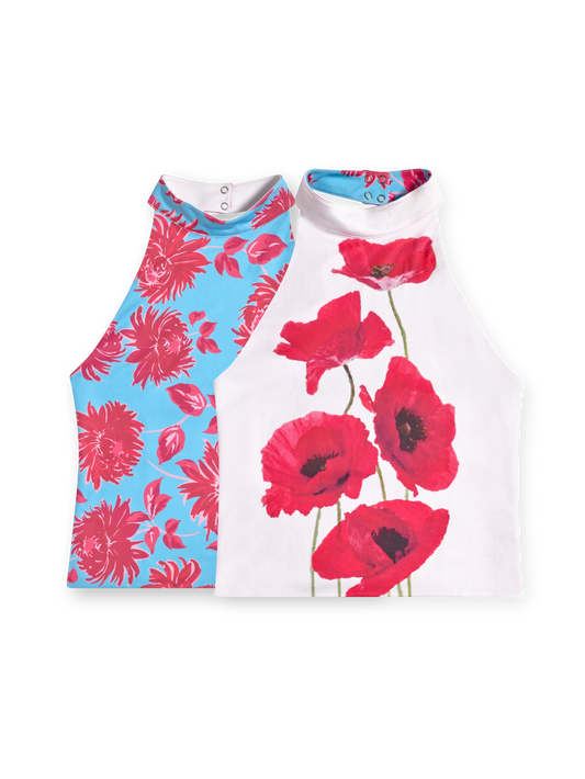 Susmie’s Poppy Reversible Top