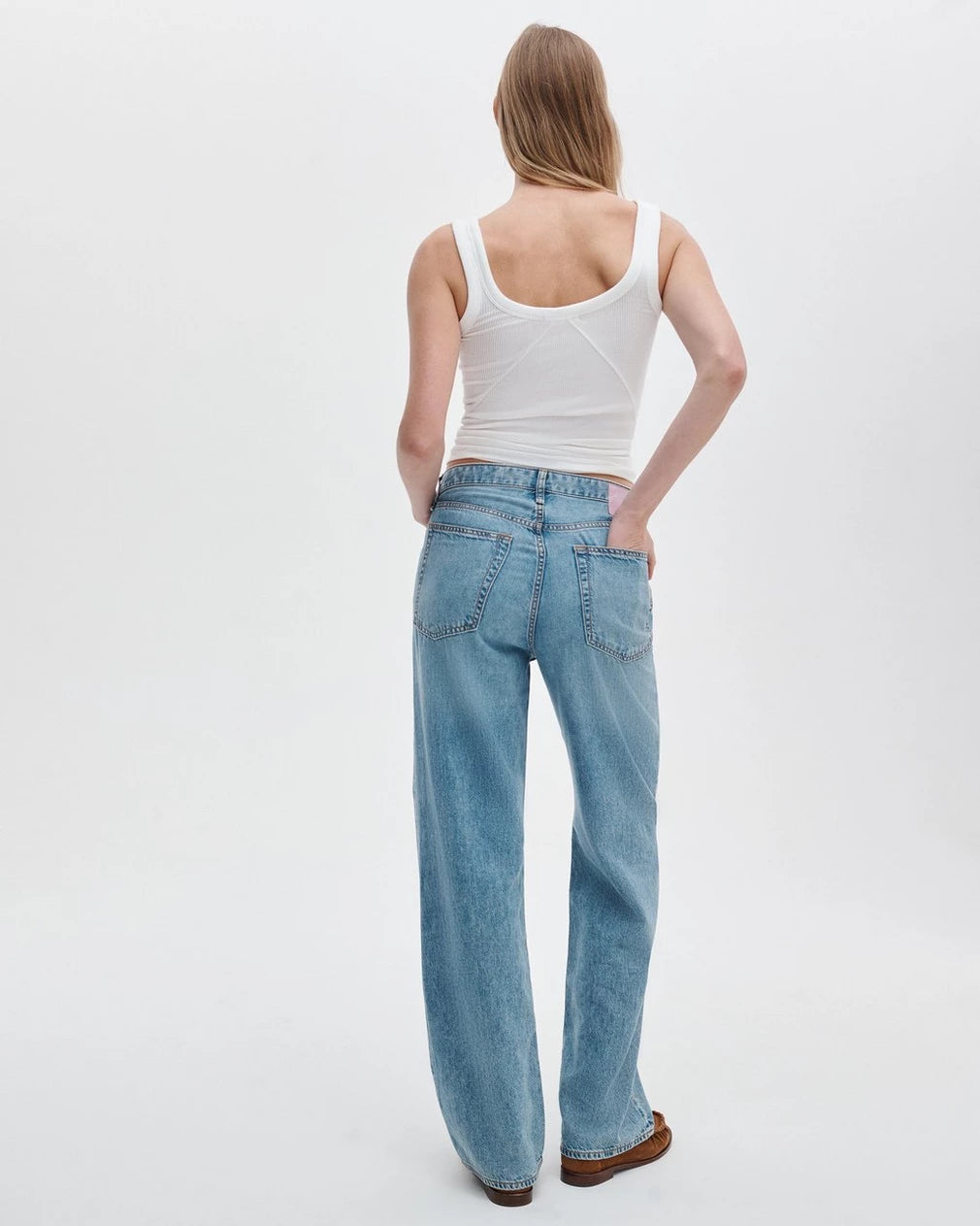 Rag & Bone Logan Wide-Leg Jeans (Sz 31)