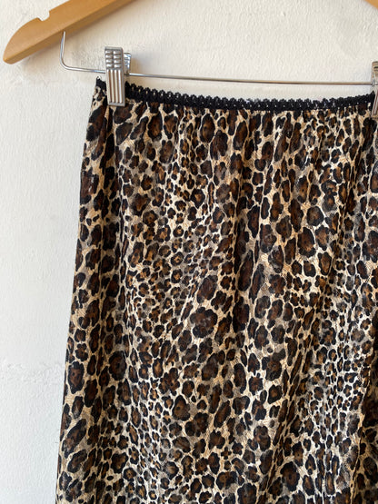Lace Cheetah Skirt (XS)