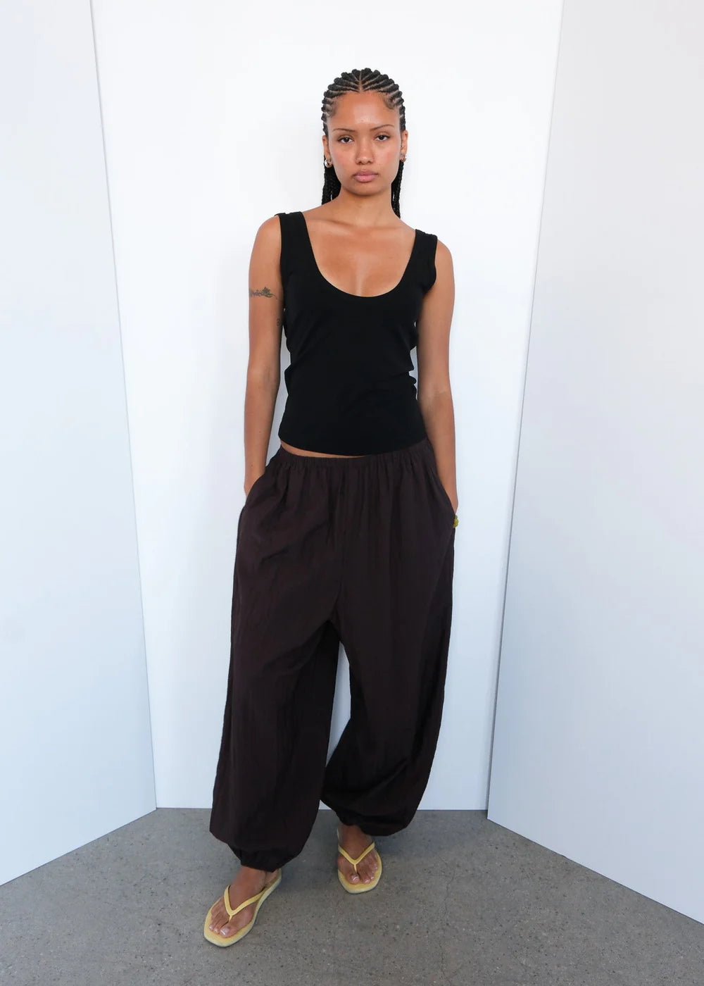Geel Eliot Pant in Americano