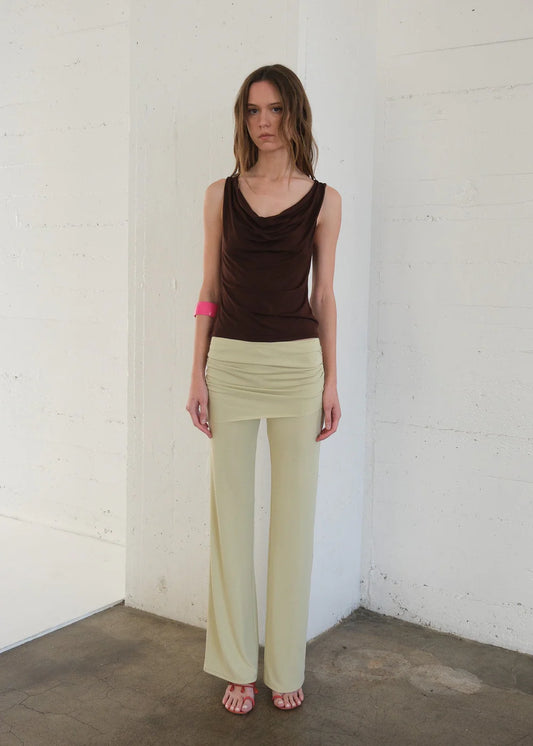 Geel Jameson Top in Americano