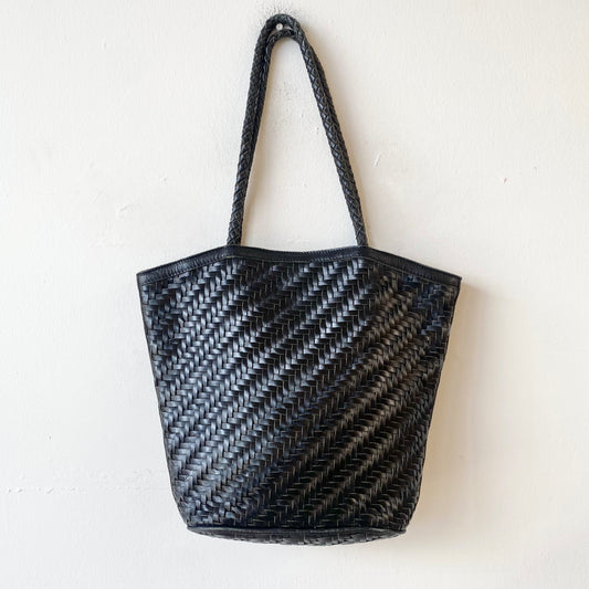 Bembien Woven Leather Tote Bag