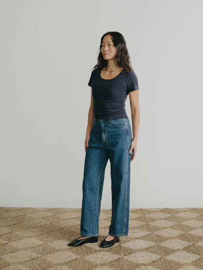 Ozma Carmen Jean in Vintage Dark Denim (Sz 27)