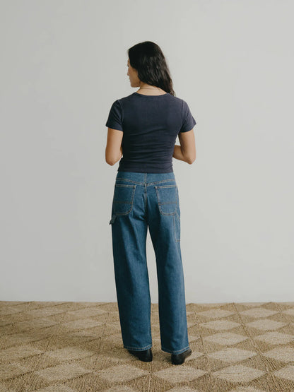Ozma Carmen Jean in Vintage Dark Denim (Sz 27)
