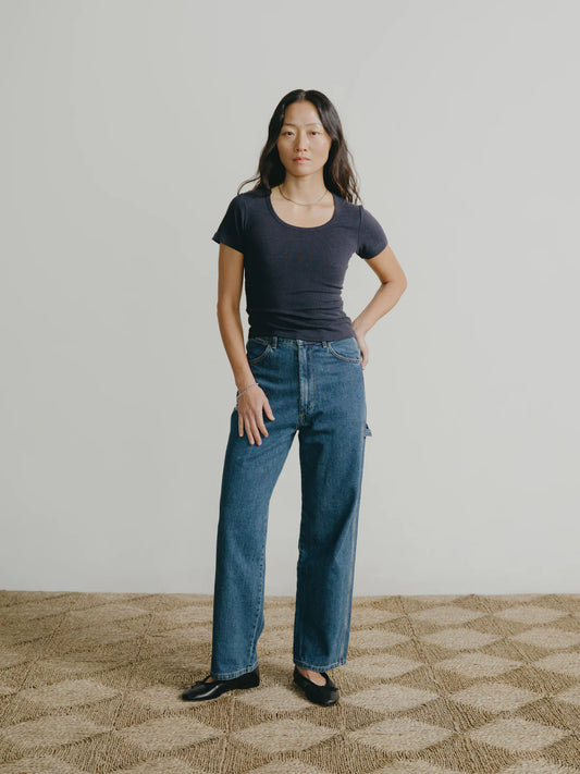Ozma Carmen Jean in Vintage Dark Denim (Sz 27)