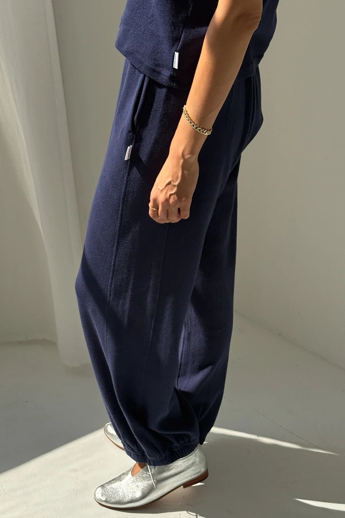Le Bon Shoppe Pointelle Balloon Pants