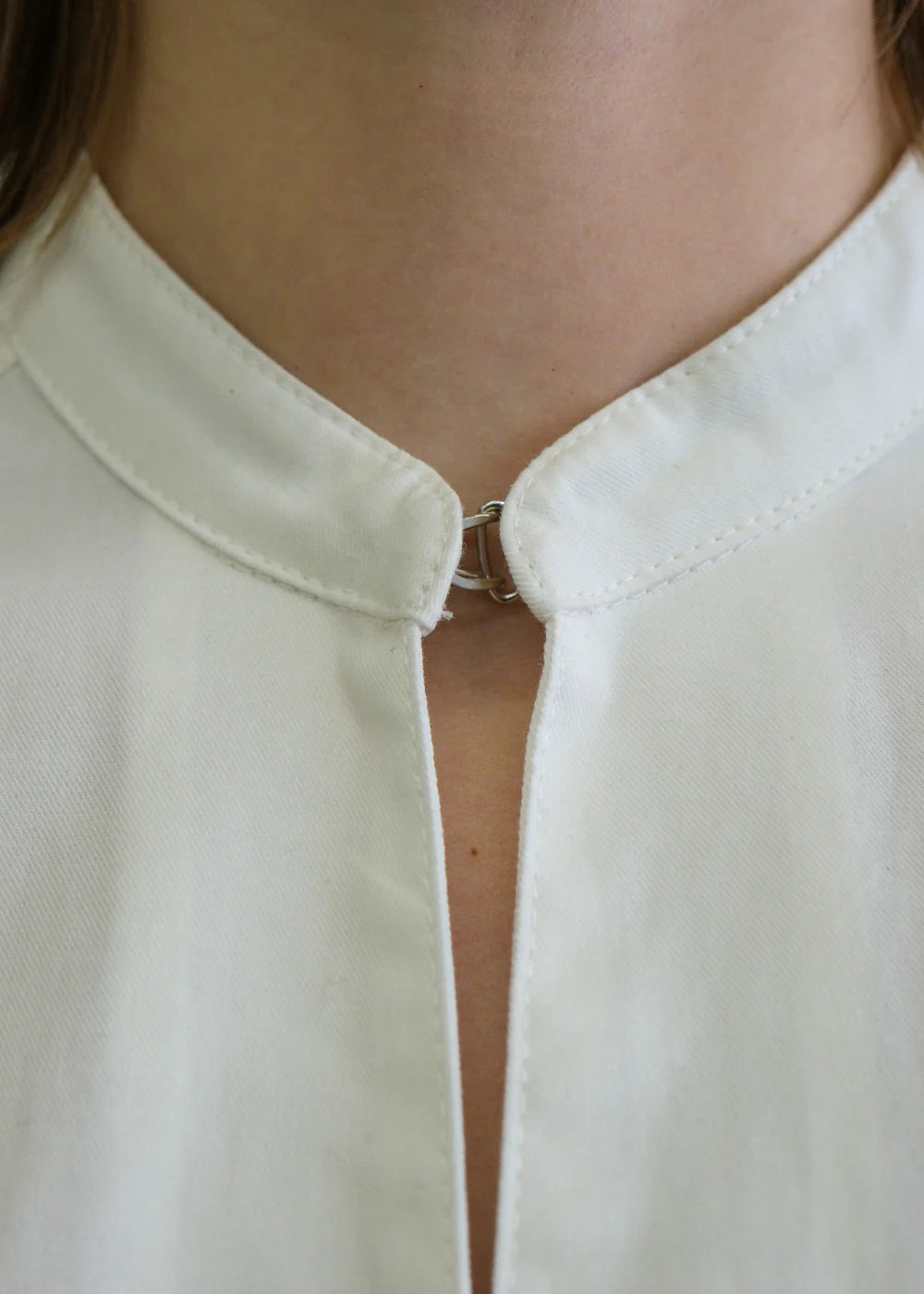 Geel Lewis Blouse in White