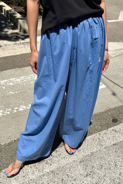 Le Bon Shoppe Parachute Pants in Slate Blue
