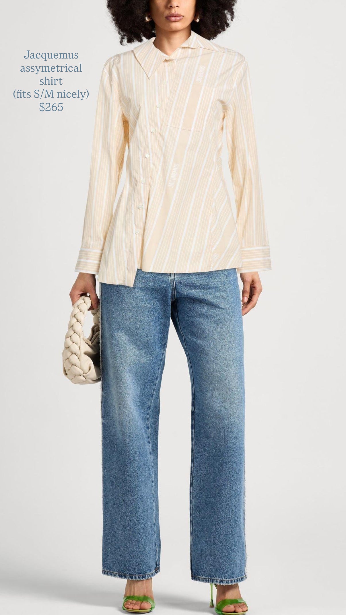 Jacquemus Assymetrical shirt (S/M)