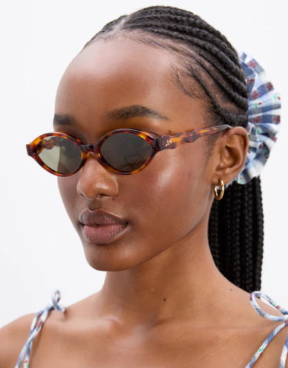 Damson Madder Wavey Temple Sunglasses