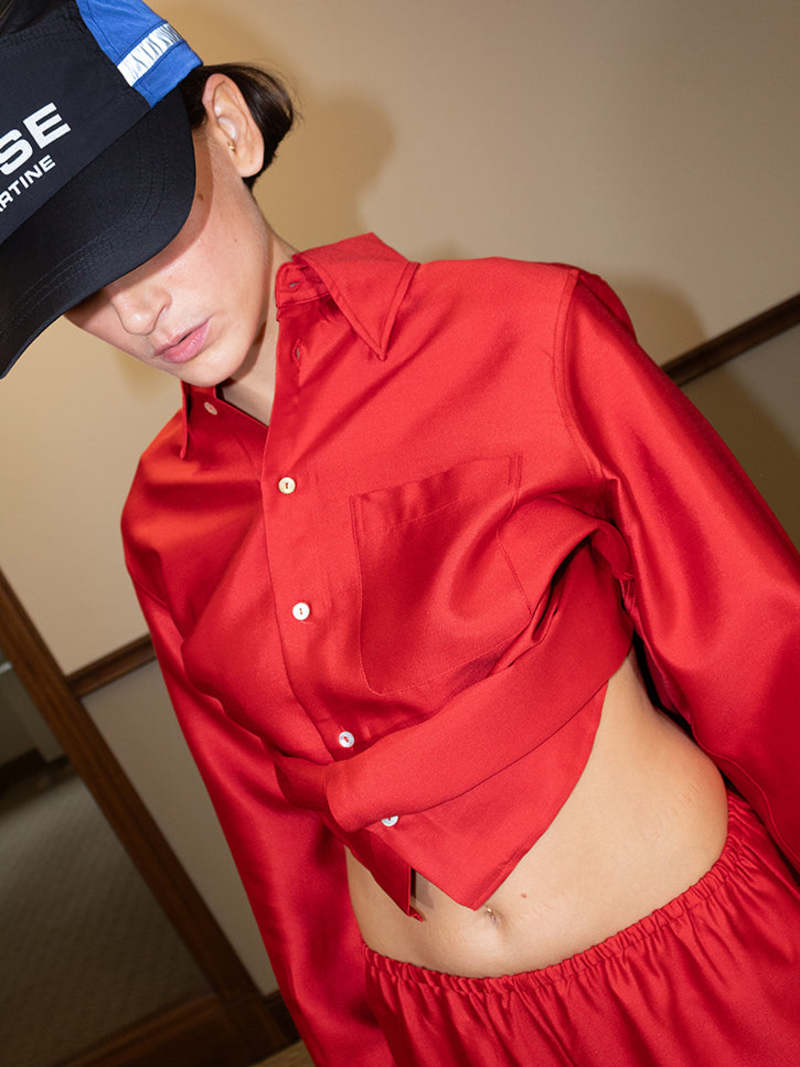 Hai Silk Franco Shirt (XS)