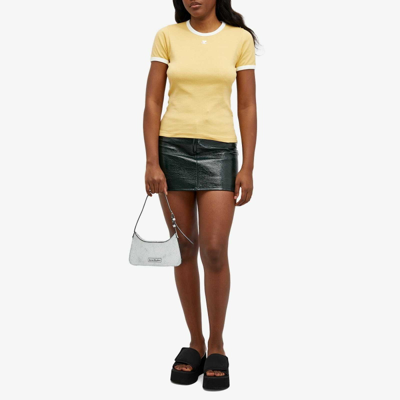 Courrèges Ringer Tee in Pollen(XL)