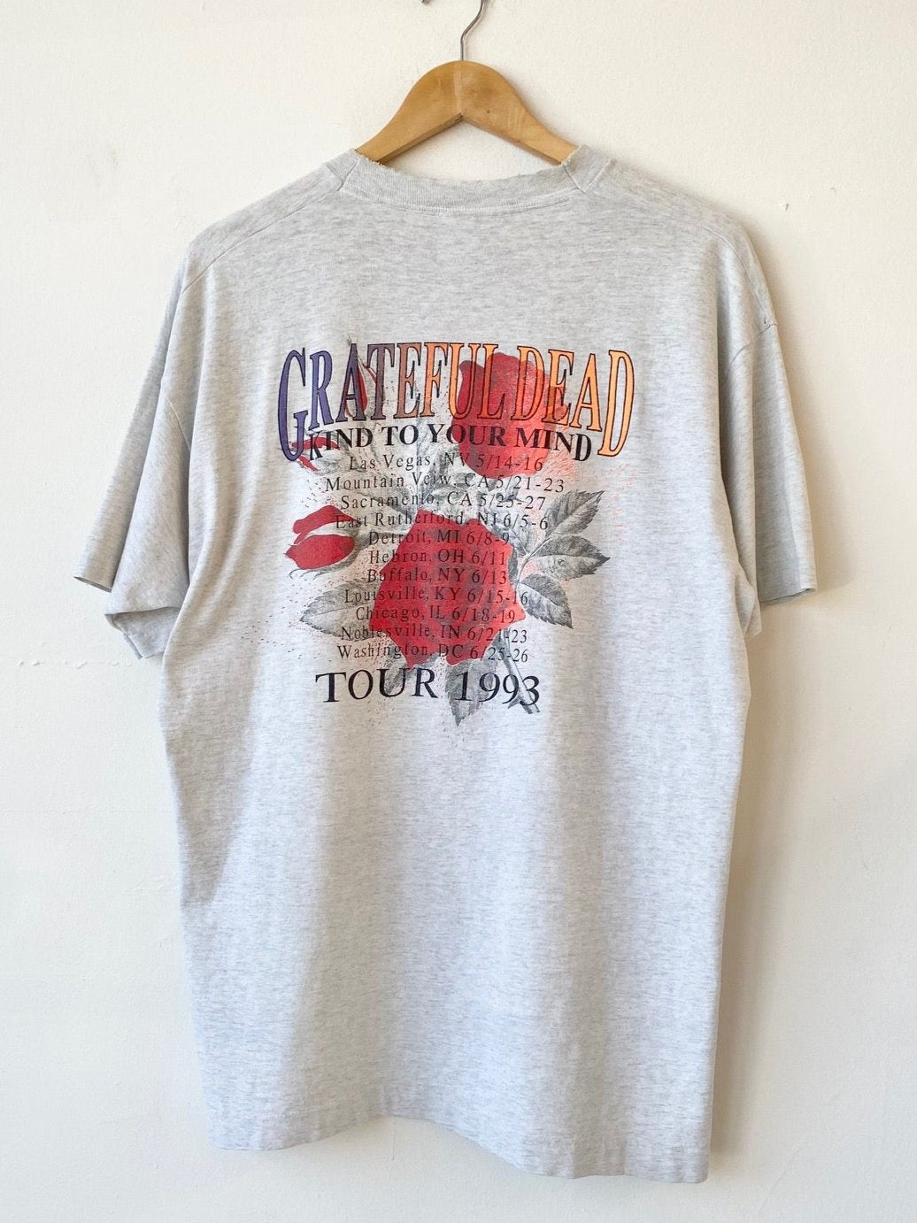 Vintage Grateful Dead tour 1993 tee (XL)